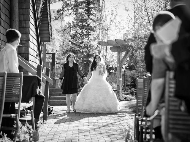 Chase and Grissel&apos;s wedding in Canmore, Alberta 30