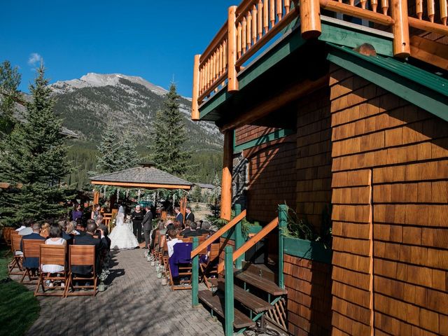 Chase and Grissel&apos;s wedding in Canmore, Alberta 31