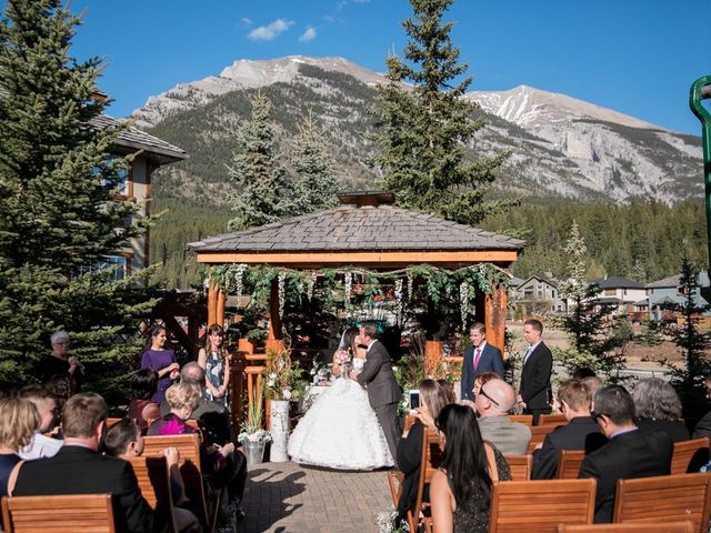 Chase and Grissel&apos;s wedding in Canmore, Alberta 33