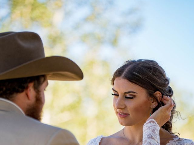 Brock and Tabitha&apos;s wedding in Black Diamond, Alberta 13