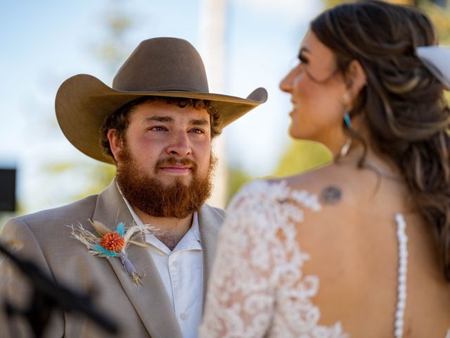 Brock and Tabitha&apos;s wedding in Black Diamond, Alberta 16