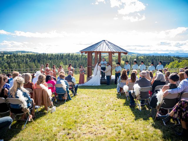 Brock and Tabitha&apos;s wedding in Black Diamond, Alberta 36