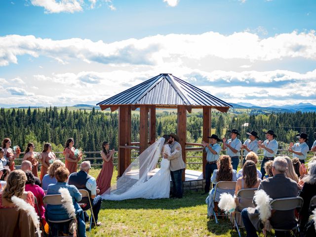 Brock and Tabitha&apos;s wedding in Black Diamond, Alberta 37