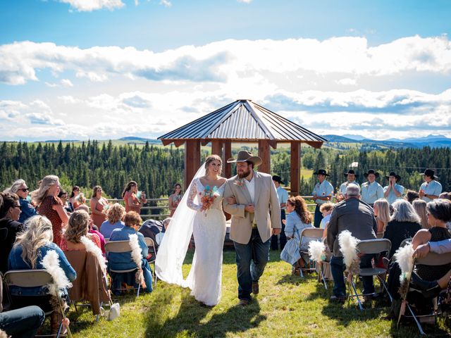 Brock and Tabitha&apos;s wedding in Black Diamond, Alberta 38