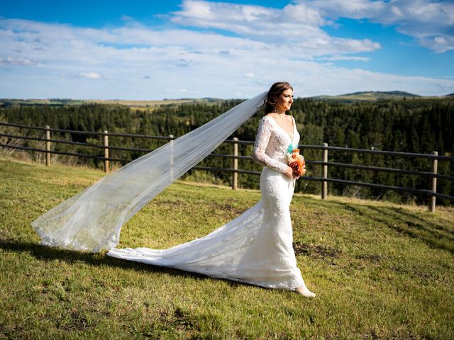 Brock and Tabitha&apos;s wedding in Black Diamond, Alberta 48