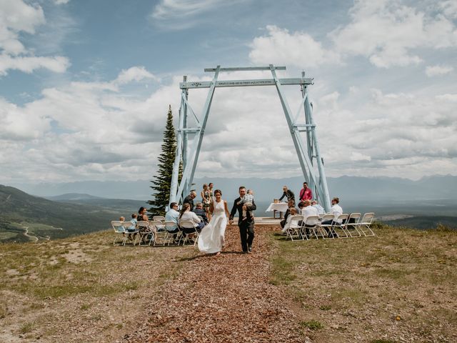 Tyson and Lindsey&apos;s wedding in Kimberley, British Columbia 1