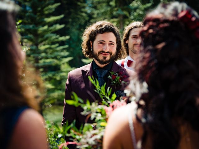 Cole and Kyla&apos;s wedding in Canmore, Alberta 14