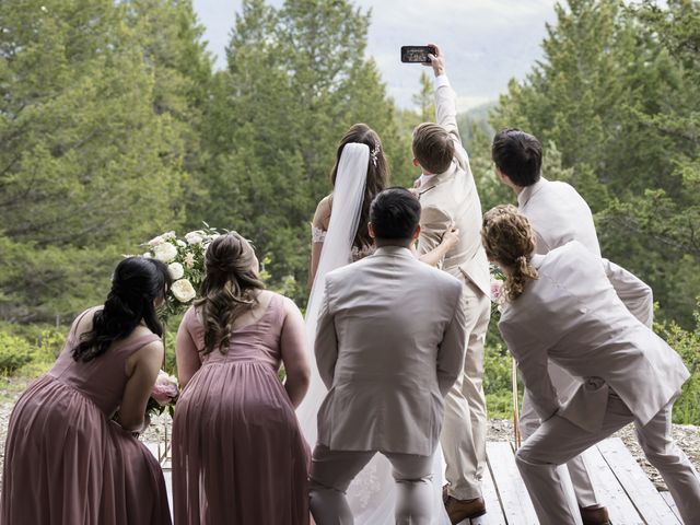 Iryna and Andrei's wedding in Canmore, Alberta 2