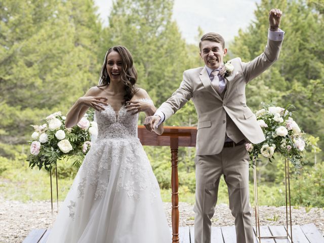 Iryna and Andrei's wedding in Canmore, Alberta 5