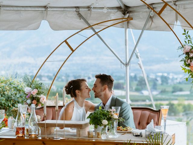 Bradley and Hayley's wedding in Penticton, British Columbia 6