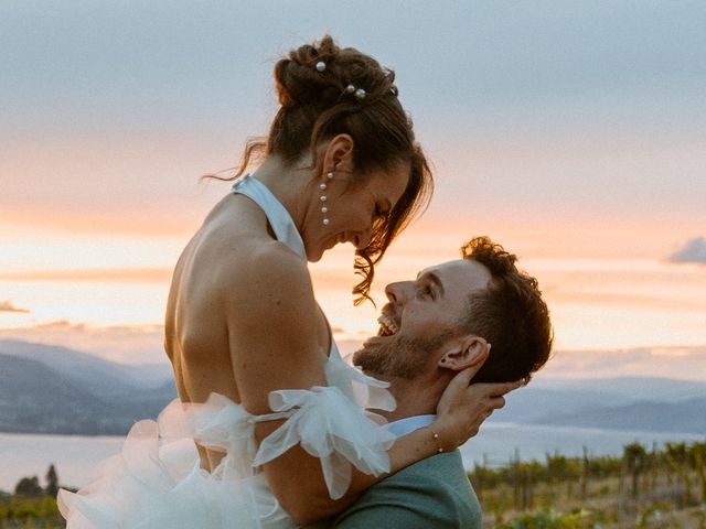 Bradley and Hayley's wedding in Penticton, British Columbia 12