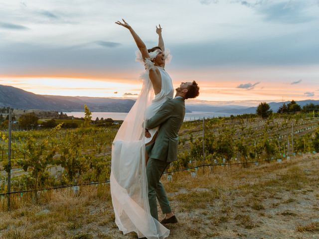 Bradley and Hayley's wedding in Penticton, British Columbia 13