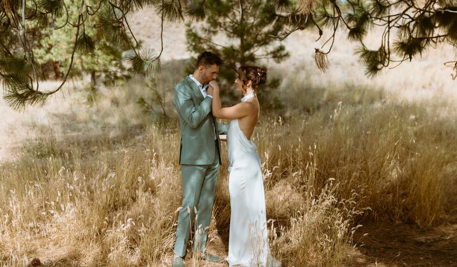 Bradley and Hayley's wedding in Penticton, British Columbia