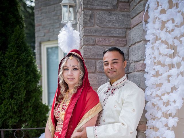 V.J. and Alana&apos;s wedding in Scarborough, Ontario 14
