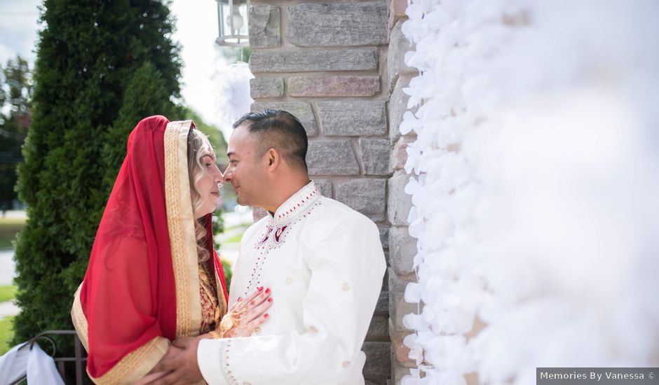 V.J. and Alana's wedding in Scarborough, Ontario