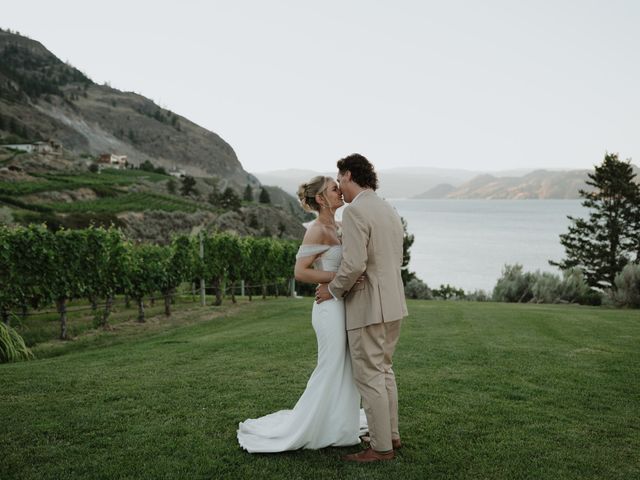 Kaleb and Kristen's wedding in Summerland, British Columbia 1