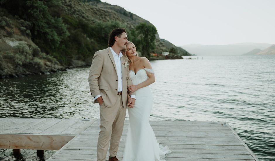 Kaleb and Kristen's wedding in Summerland, British Columbia
