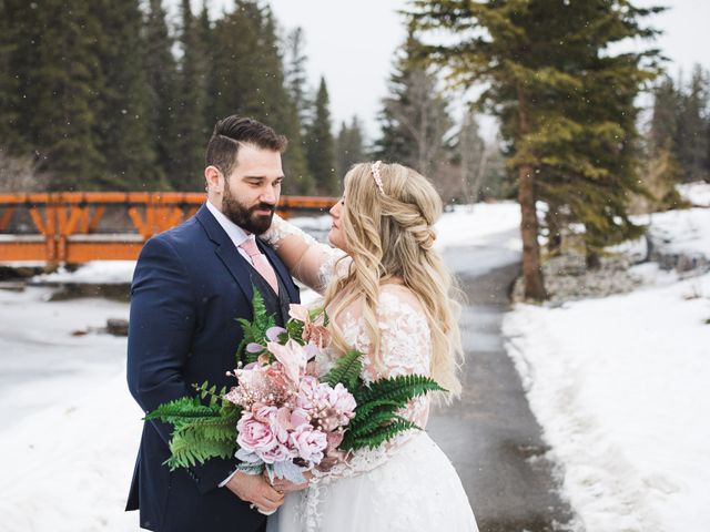 Shawn and Kaley&apos;s wedding in Canmore, Alberta 140
