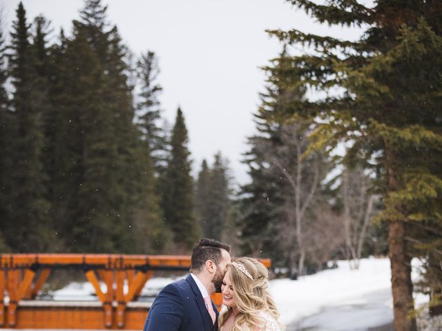 Shawn and Kaley&apos;s wedding in Canmore, Alberta 154