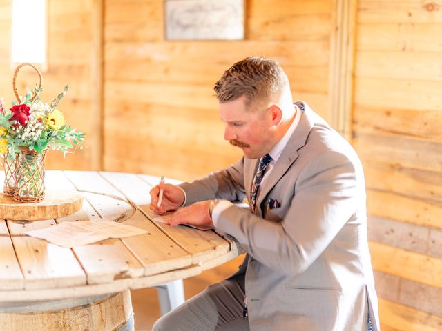 Logan and Ashley's wedding in Olds, Alberta 4