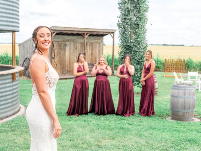 Logan and Ashley's wedding in Olds, Alberta 5