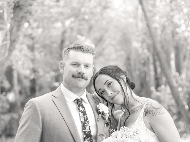 Logan and Ashley's wedding in Olds, Alberta 12