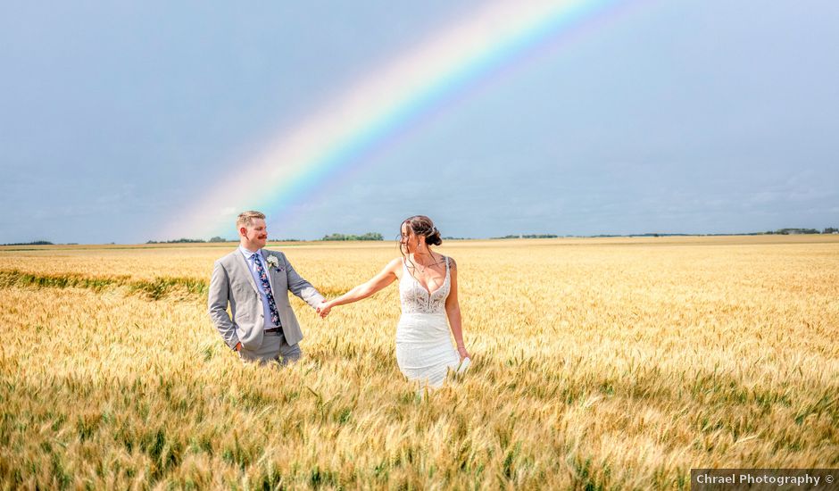 Logan and Ashley's wedding in Olds, Alberta