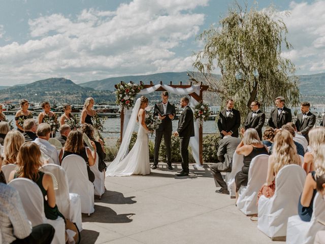 Ashley and Lewis&apos;s wedding in Kelowna, British Columbia 32