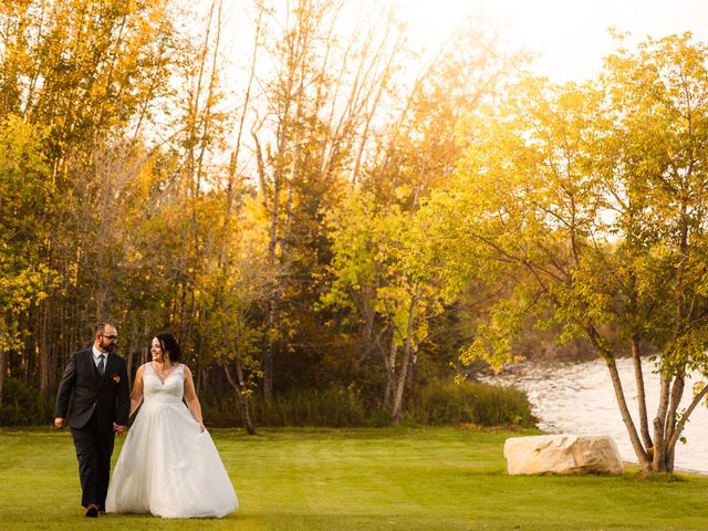Mathew and Amanda&apos;s wedding in Debden, Saskatchewan 2