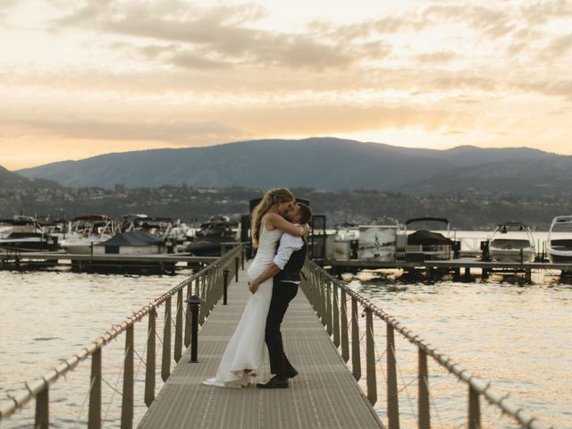 Ashley and Lewis&apos;s wedding in Kelowna, British Columbia 29