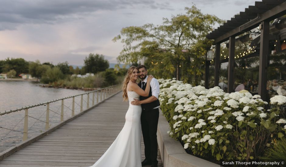 Ashley and Lewis's wedding in Kelowna, British Columbia