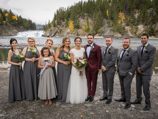 Mike and Santana&apos;s wedding in Banff, Alberta 12