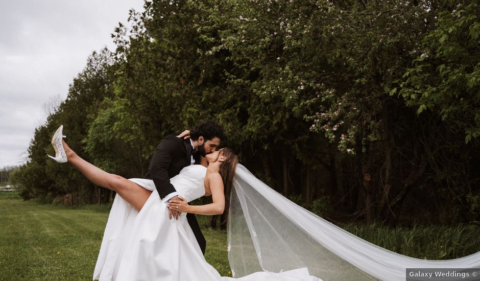 Alex and Chelsea's wedding in Barrie, Ontario