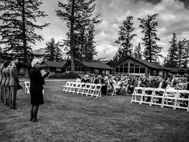 Alex and Janelle's wedding in Jasper, Alberta 33