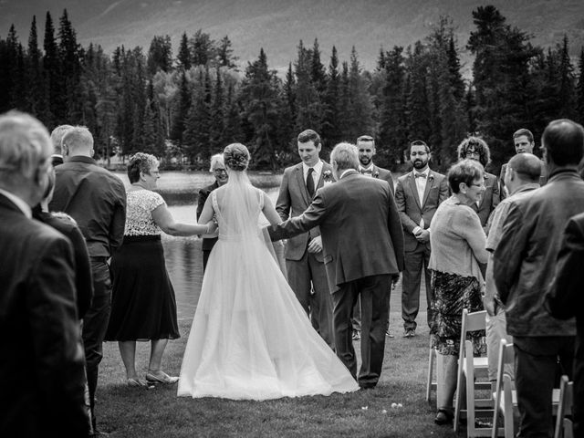 Alex and Janelle's wedding in Jasper, Alberta 47