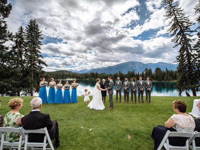 Alex and Janelle&apos;s wedding in Jasper, Alberta 60