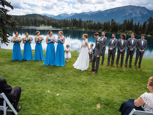 Alex and Janelle's wedding in Jasper, Alberta 70