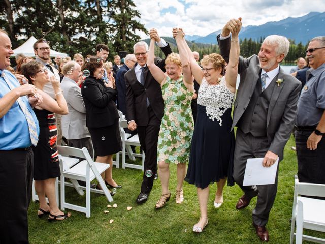 Alex and Janelle&apos;s wedding in Jasper, Alberta 83