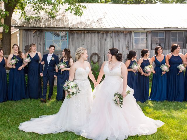 Amanda and Annabelle's wedding in Almonte, Ontario 1