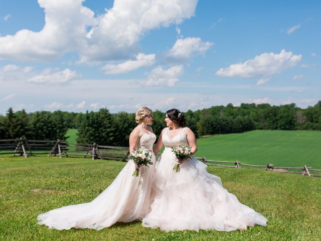 Amanda and Annabelle's wedding in Almonte, Ontario 12
