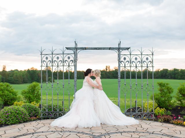 Amanda and Annabelle's wedding in Almonte, Ontario 9