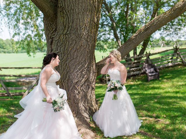 Amanda and Annabelle's wedding in Almonte, Ontario 4
