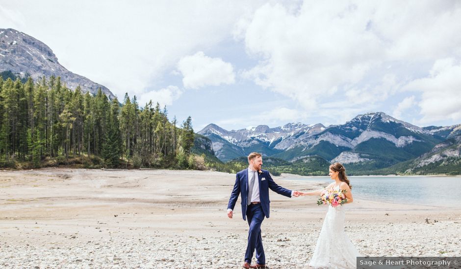 Stefan and Joelle's wedding in Kananaskis, Alberta