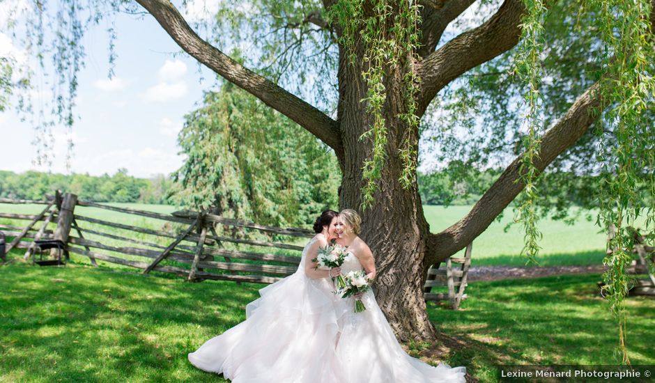 Amanda and Annabelle's wedding in Almonte, Ontario