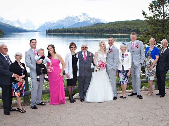 Ryan and Leanne&apos;s wedding in Jasper, Alberta 46