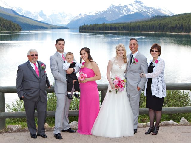 Ryan and Leanne&apos;s wedding in Jasper, Alberta 1