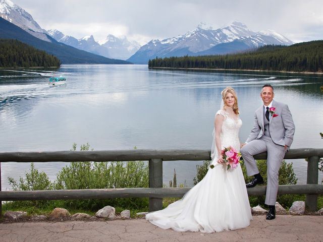 Ryan and Leanne&apos;s wedding in Jasper, Alberta 62
