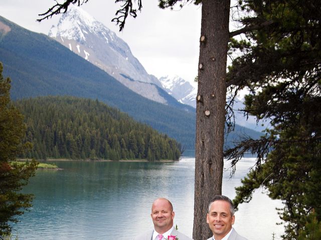 Ryan and Leanne&apos;s wedding in Jasper, Alberta 63