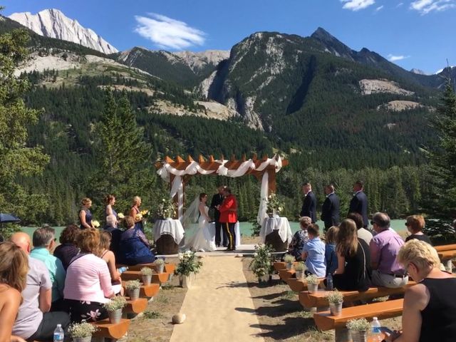 Brandon and Lisa&apos;s wedding in Jasper, Alberta 1