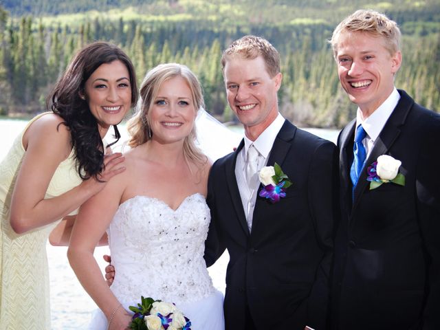 Justin and Sabrina&apos;s wedding in Jasper, Alberta 45